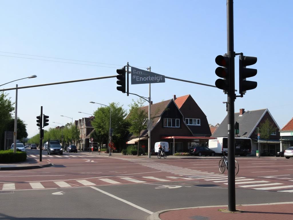 Kruising met verkeerslichten — Hendrik-Ido-Ambacht